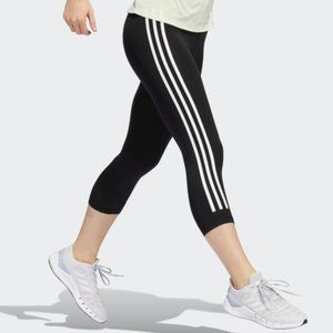 ADIDAS CW5146 CLIMALITE WOMENS 3-STRIPE LEGGINGS L